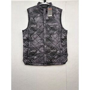 Stio Mens Skycrest Insulated Camo Quilted Vest Medium